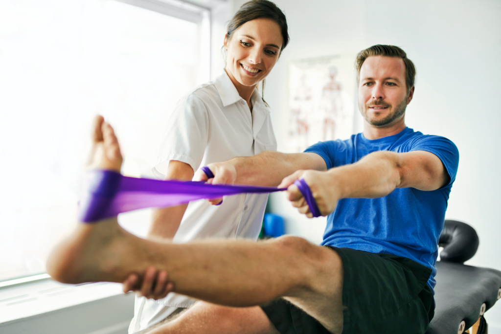 brunette physio female shutterstock_1793071579